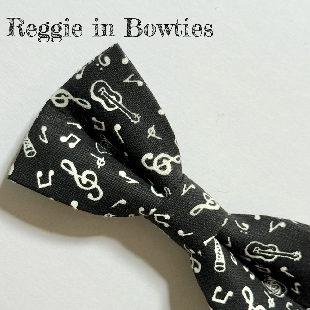 Pet Bowtie in Music Notes & Instruments